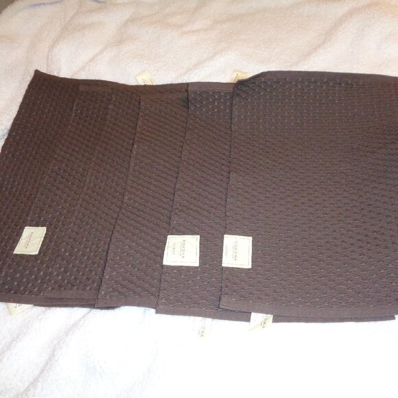 Sonoma Other - Sonoma Brown Diamond Overlay Placements Set of 6 NWT